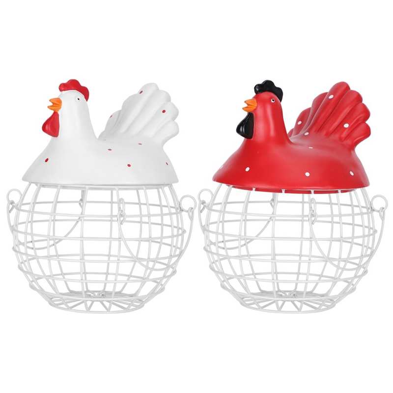 Kitchen Iron Wire Chicken Egg Basket Kitchen Iron Wire Chicken Egg Basket