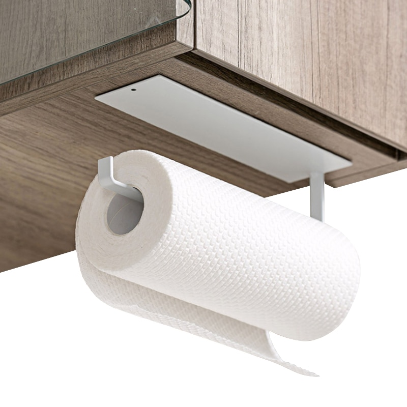 Kitchen Paper Towel Holder Self-Adhesive Holder Kitchen Paper Towel Holder Self-Adhesive Holder