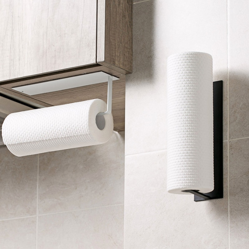 Kitchen Paper Towel Holder Self-Adhesive Holder Kitchen Paper Towel Holder Self-Adhesive Holder