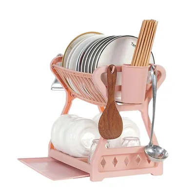Kitchen Plate Rack Drainer