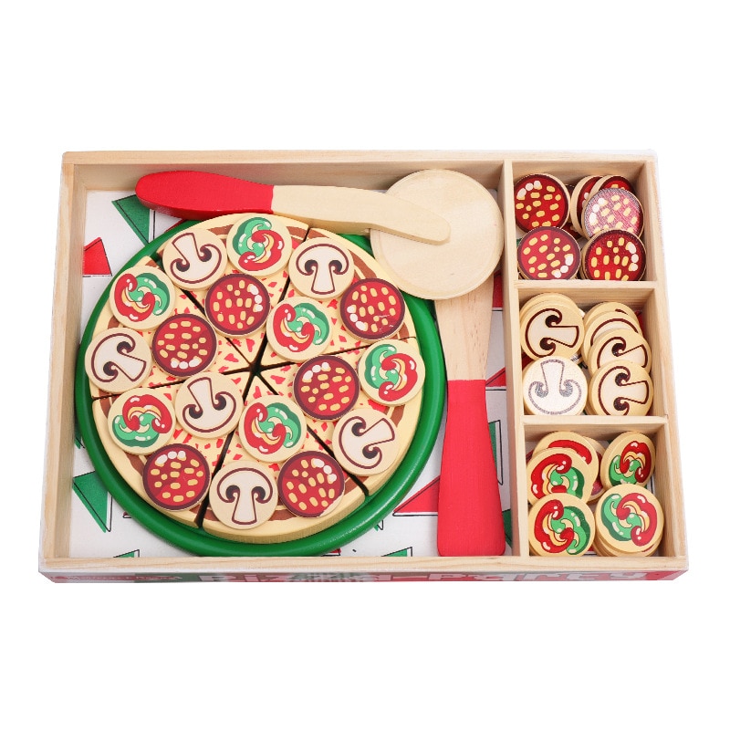 Kitchen Pretend Play Wooden Toy Pizza Kitchen Pretend Play Wooden Toy Pizza