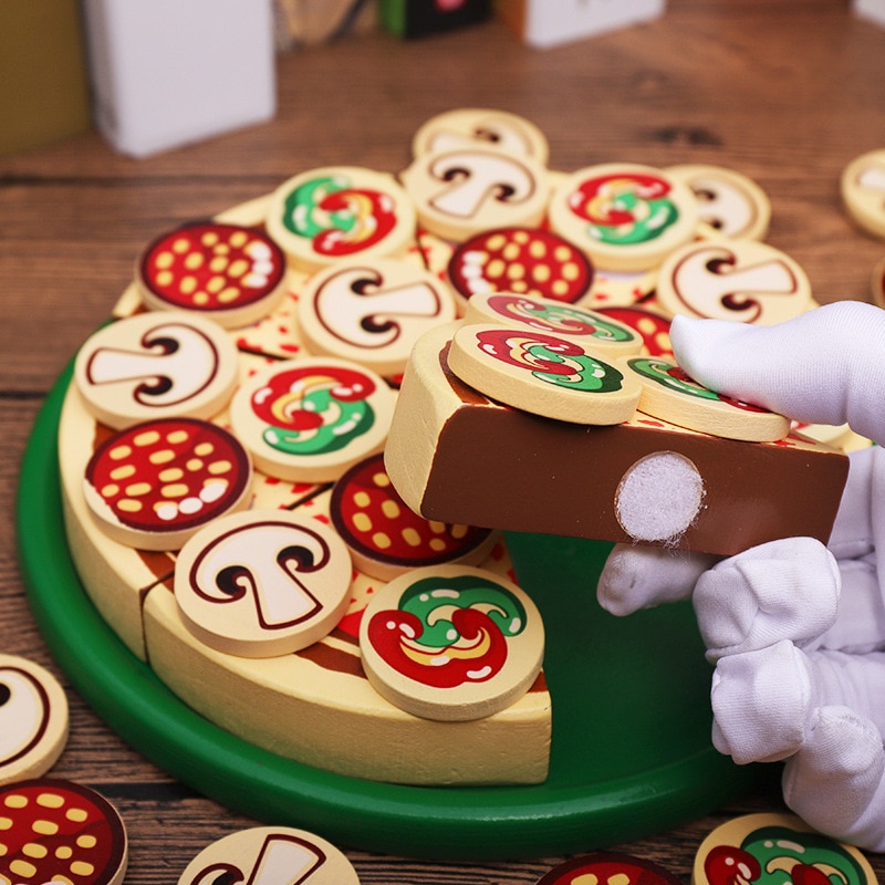Kitchen Pretend Play Wooden Toy Pizza Kitchen Pretend Play Wooden Toy Pizza