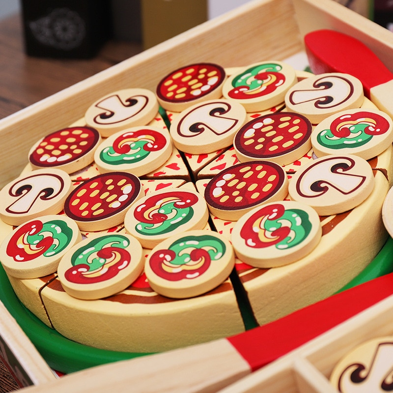 Kitchen Pretend Play Wooden Toy Pizza Kitchen Pretend Play Wooden Toy Pizza