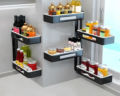 Kitchen Rack Rotatable Hanging Storage Kitchen Rack Rotatable Hanging Storage