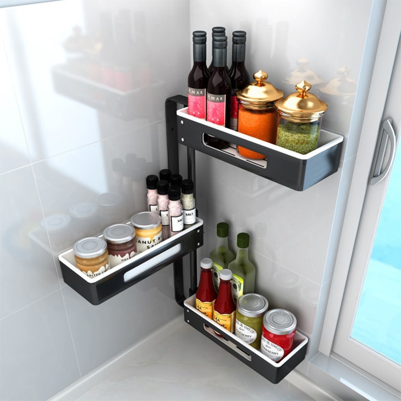 Kitchen Rack Rotatable Hanging Storage Kitchen Rack Rotatable Hanging Storage
