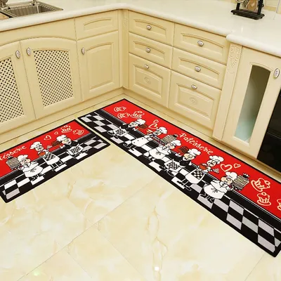 Kitchen Runner Rugs Anti-Slip Mats