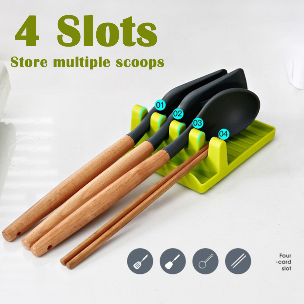Kitchen Spoon Holders Kitchen Accessories Fork Spatula Rack Kitchen Supplies Storage Organizer Utensils for Kitchen