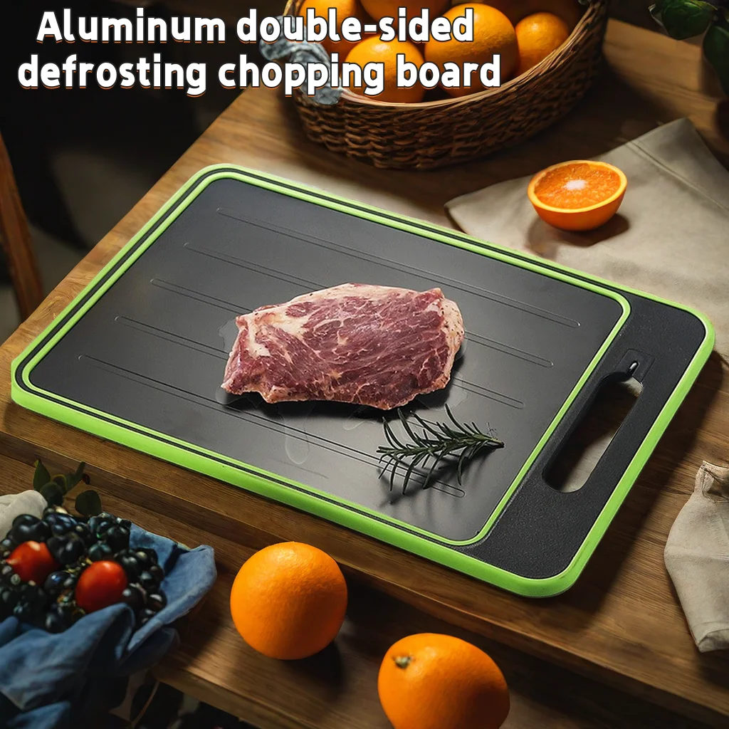 Kitchen Thawing Cutting Board Defrosting Function Physical Thawing Chopping Board Kitchen GarlicHigh Efficiency