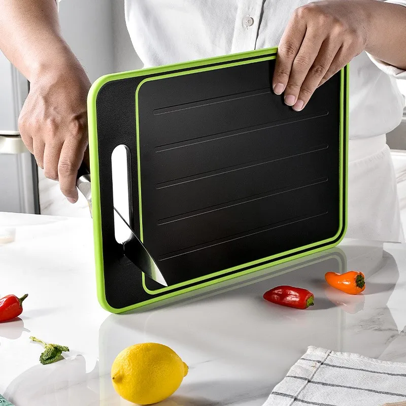 Kitchen Thawing Cutting Board Defrosting Function Physical Thawing Chopping Board Kitchen GarlicHigh Efficiency