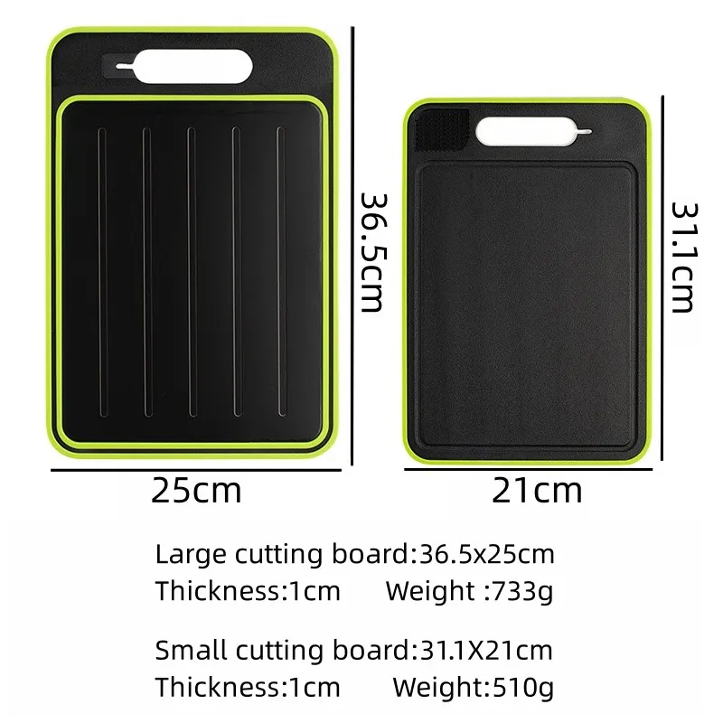 Kitchen Thawing Cutting Board Defrosting Function Physical Thawing Chopping Board Kitchen GarlicHigh Efficiency