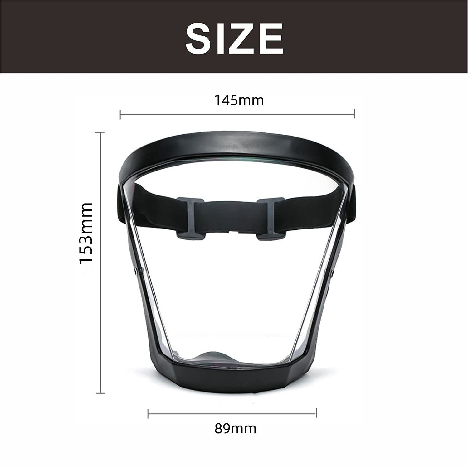 Kitchen Transparent Full Face Shield Home Oil Splash Proof Anti Fog Head Cover Safety Glasses Unisex Eye Protection Kitchen Transparent Full Face Shield Home Oil Splash Proof Anti Fog Head Cover Safety Glasses Unisex Eye Protection