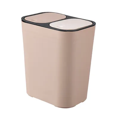 Kitchen Trash Can Dry Wet Separation