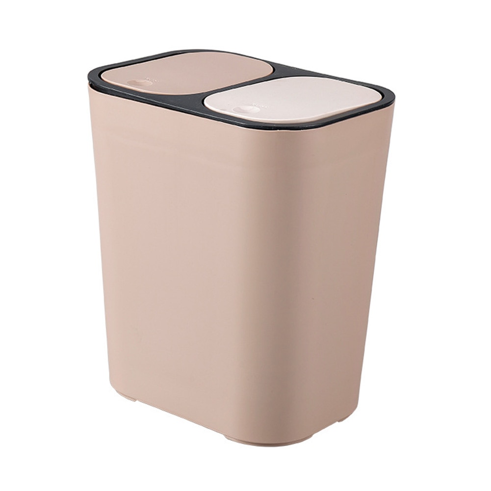 Kitchen Trash Can Dry Wet Separation
