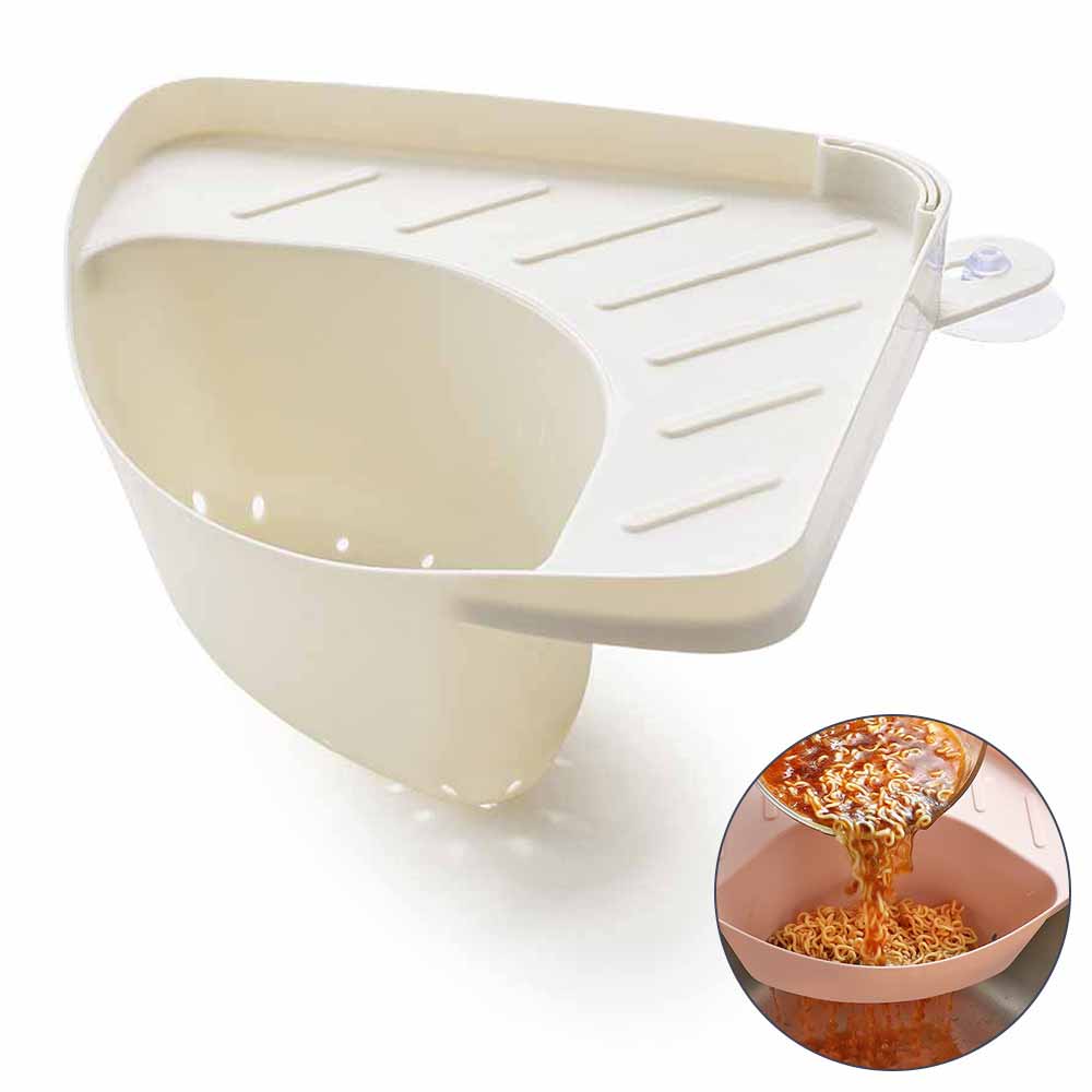 Kitchen Triangular Sink Filter with Suction Cup