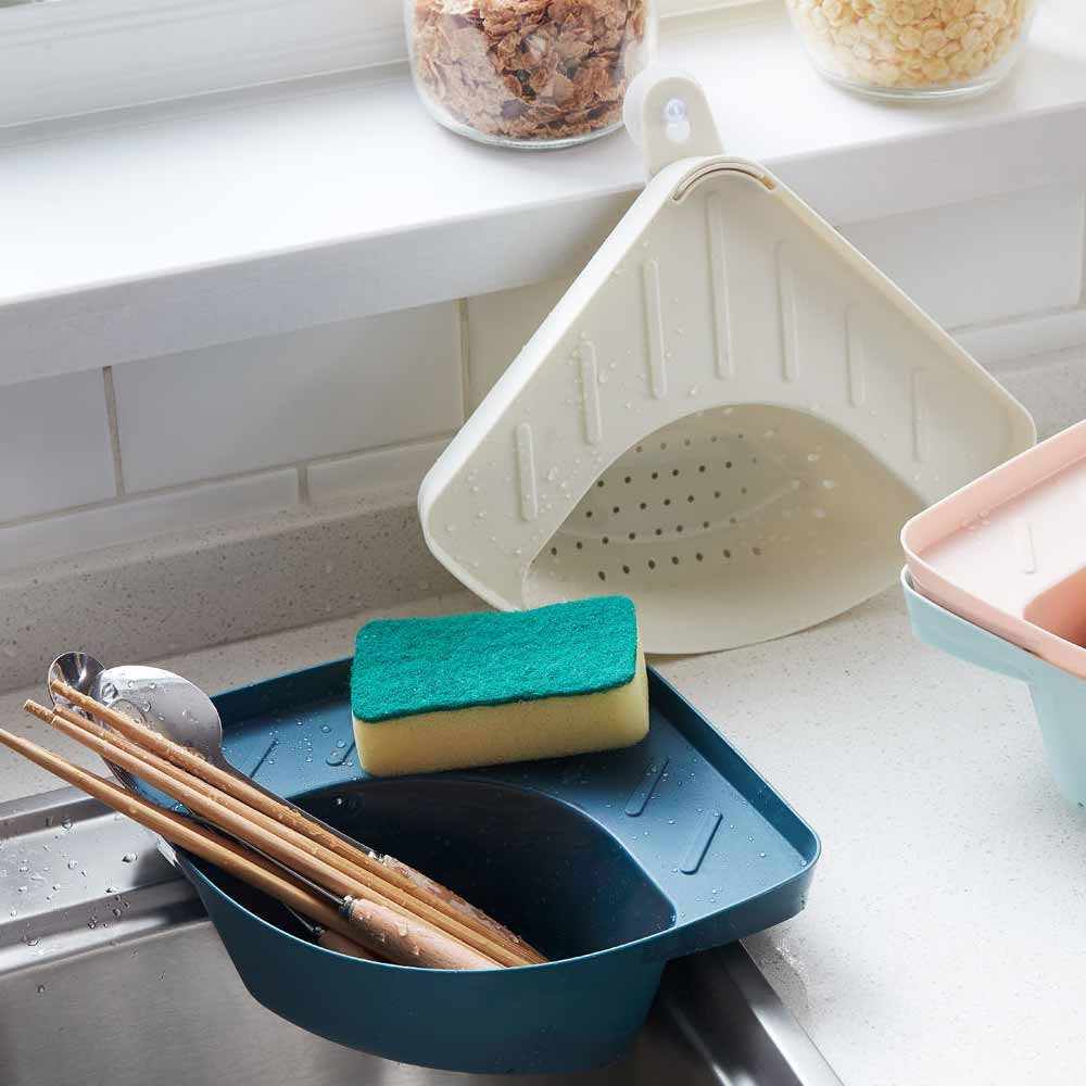 Kitchen Triangular Sink Filter with Suction Cup