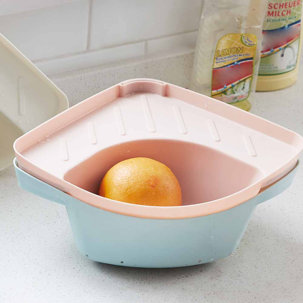 Kitchen Triangular Sink Filter with Suction Cup