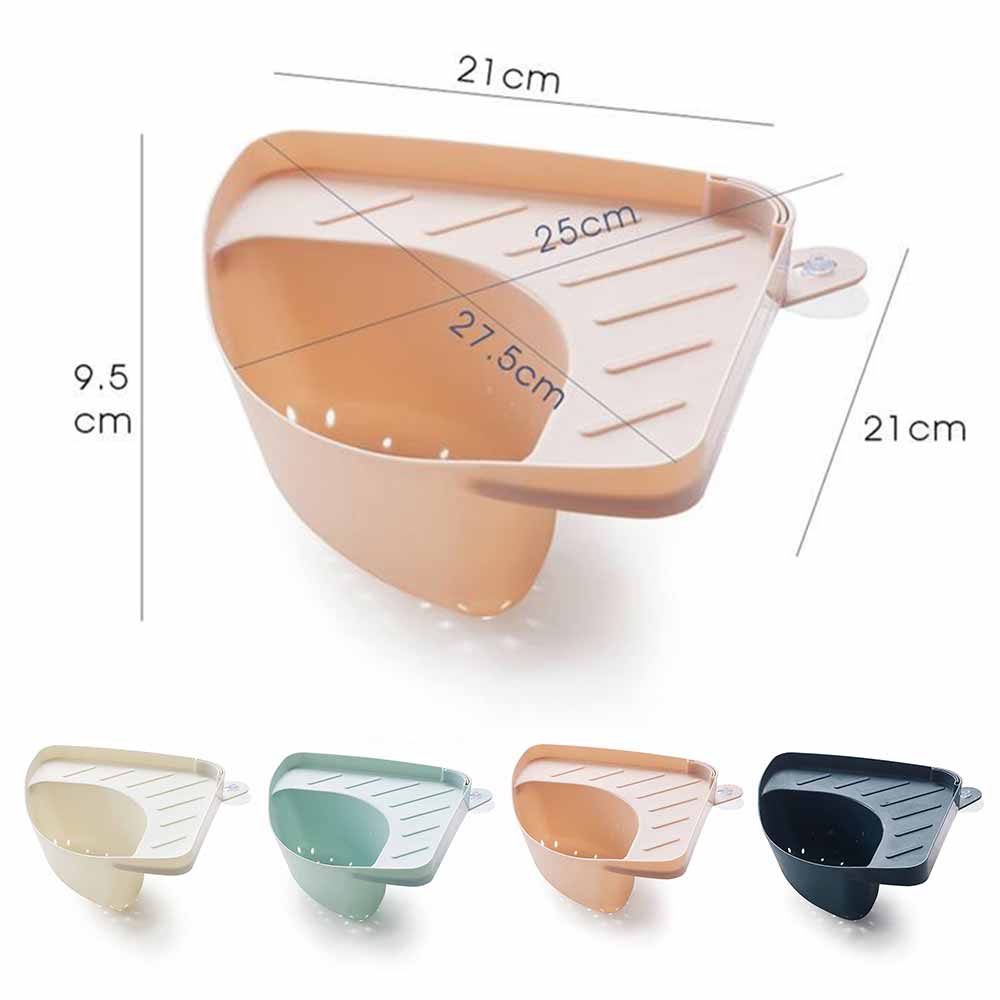 Kitchen Triangular Sink Filter with Suction Cup