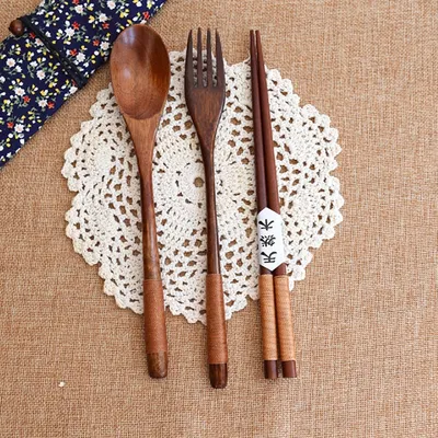 Kitchen Utensil Set Wooden Spoon and Fork Kitchen Utensil Set Wooden Spoon and Fork