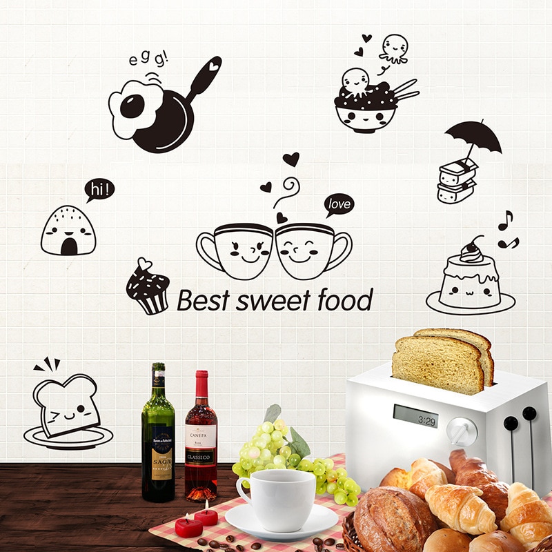 Kitchen Wall Art Food Stickers Kitchen Wall Art Food Stickers