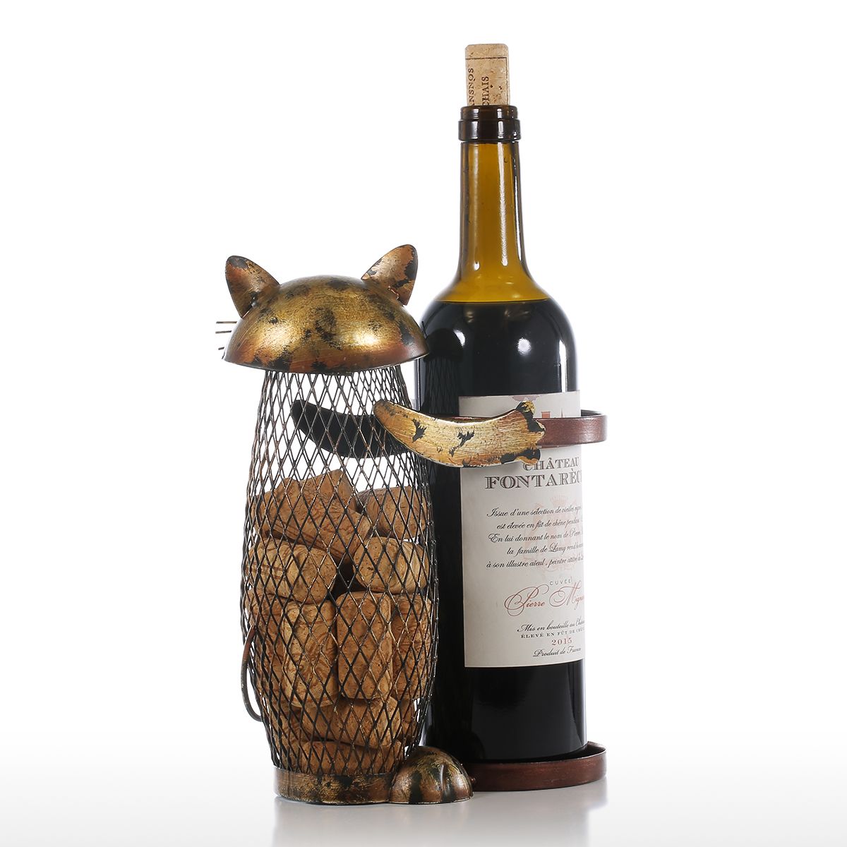 Kitchen Wine Rack Cork Container