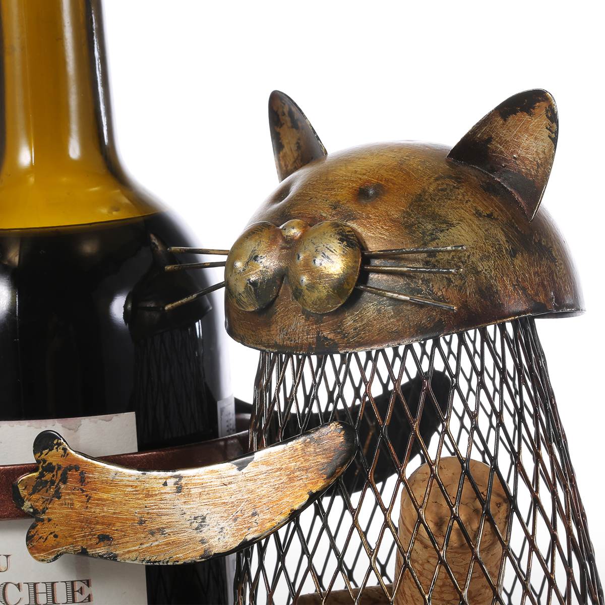 Kitchen Wine Rack Cork Container