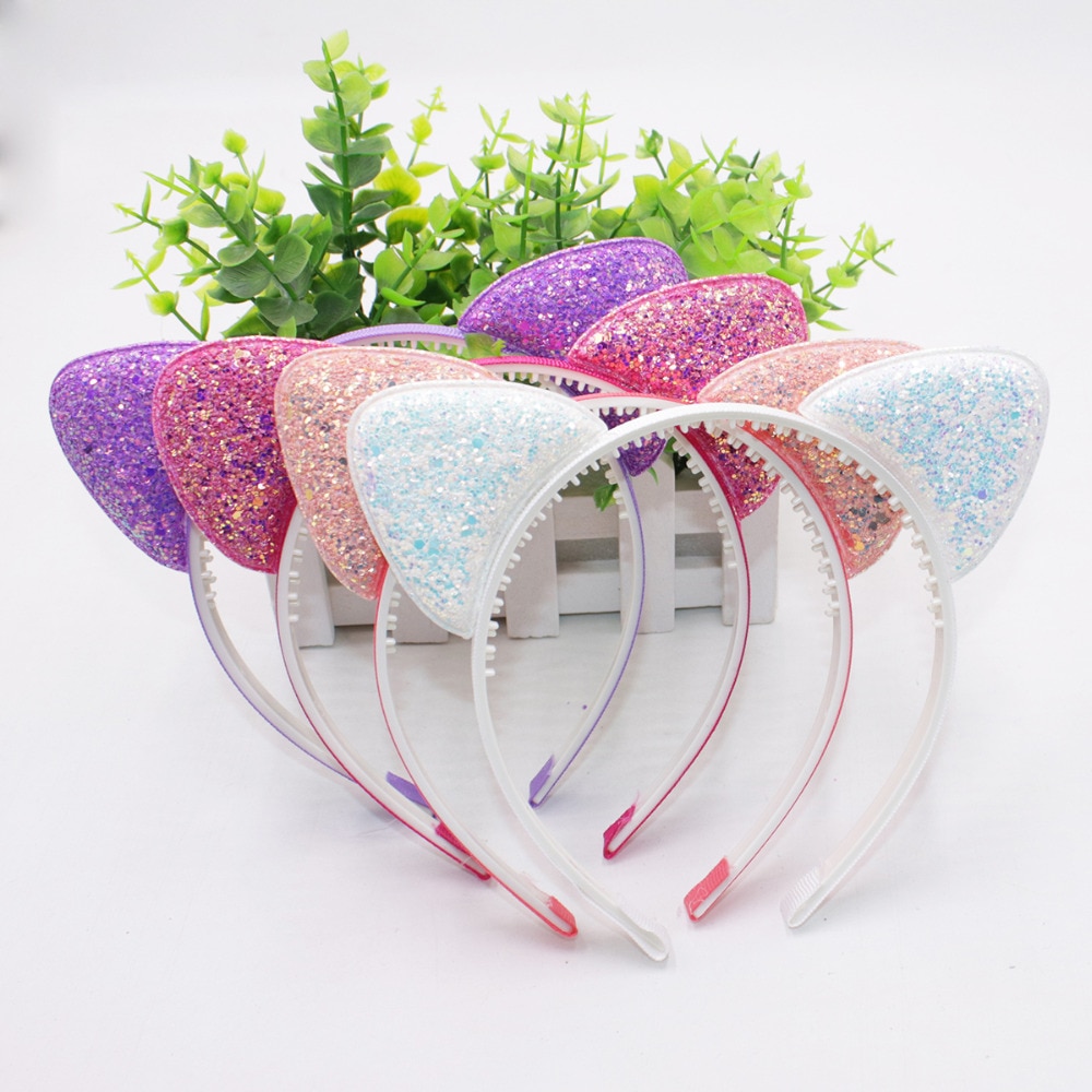 Kitty Headband with Sparkling Ears Kitty Headband with Sparkling Ears