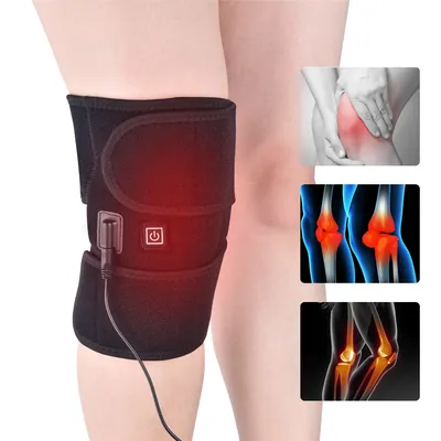 Knee Heating Pad Wrap Around Brace Knee Heating Pad Wrap Around Brace