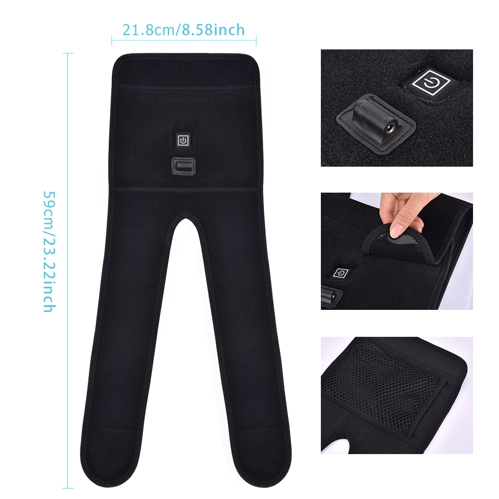 Knee Heating Pad Wrap Around Brace Knee Heating Pad Wrap Around Brace