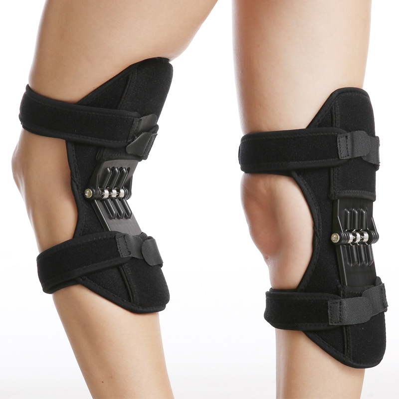 Knee Protection Booster Power Support Knee Pads Powerful Rebound Spring Force Sports Reduces Soreness Cold Leg