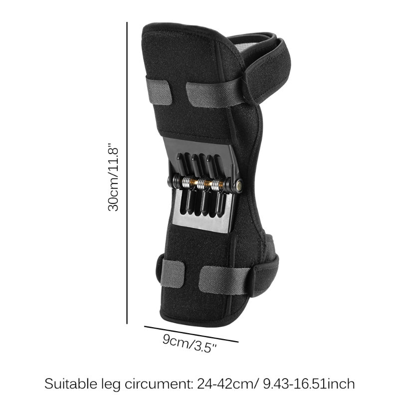 Knee Protection Booster Power Support Knee Pads Powerful Rebound Spring Force Sports Reduces Soreness Cold Leg