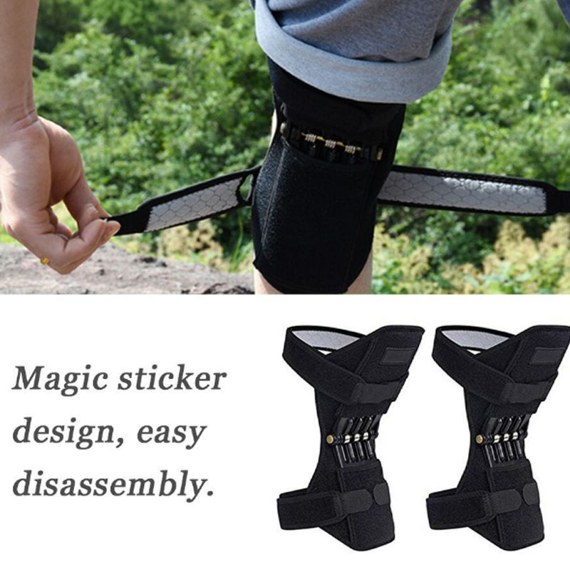 Knee Protection Booster Power Support Knee Pads Powerful Rebound Spring Force Sports Reduces Soreness Cold Leg