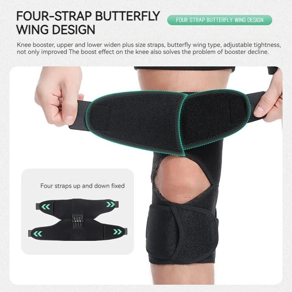 Knee Support Medical Power Lift Knee Weakly Brace Joint Support Spring Stabilizer Gym sports Heath Care Leg Stretcher Knee Support Medical Power Lift Knee Weakly Brace Joint Support Spring Stabilizer Gym sports Heath Care Leg Stretcher