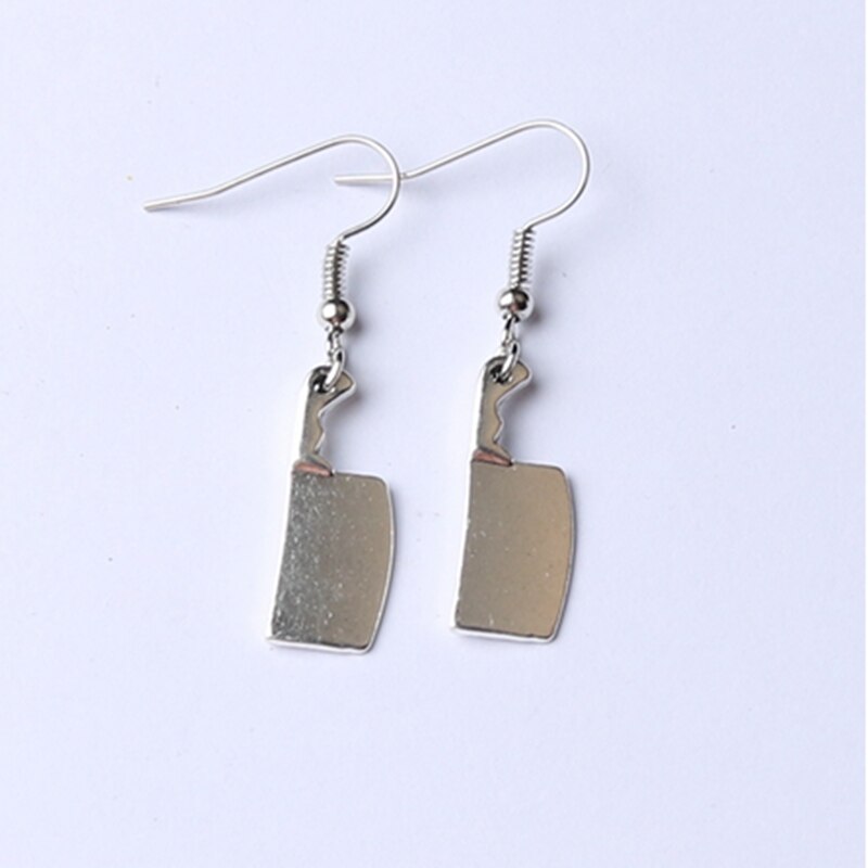 Knife Earrings Ladies Halloween Jewelry