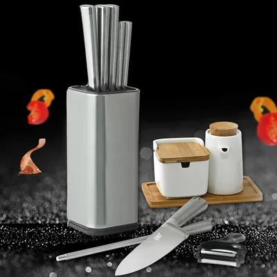Knife Holder Stainless Steel Stand Knife Holder Stainless Steel Stand