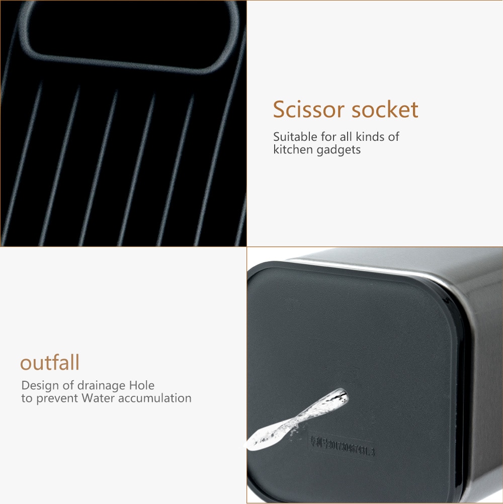 Knife Holder Stainless Steel Stand Knife Holder Stainless Steel Stand