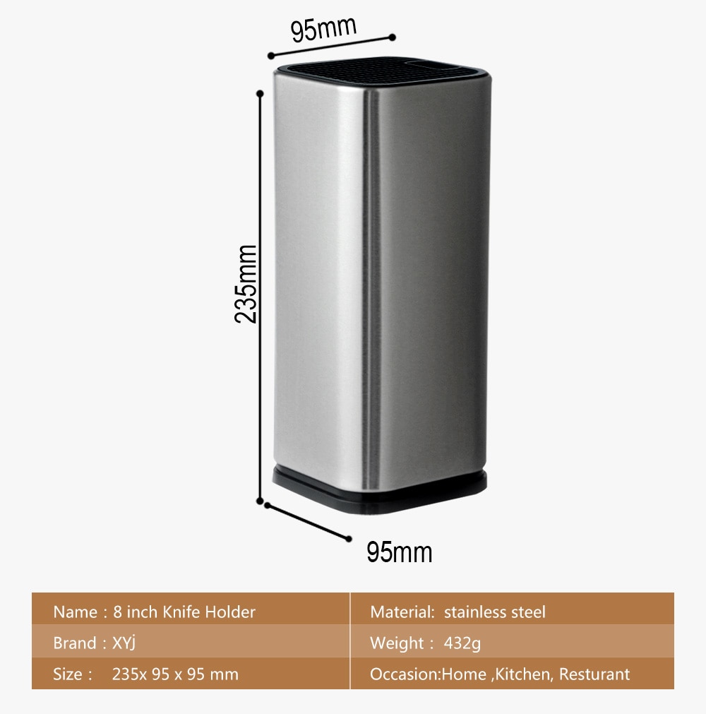 Knife Holder Stainless Steel Stand Knife Holder Stainless Steel Stand
