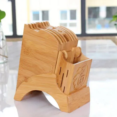 Knife Stand Wooden Kitchen Organizer Knife Stand Wooden Kitchen Organizer