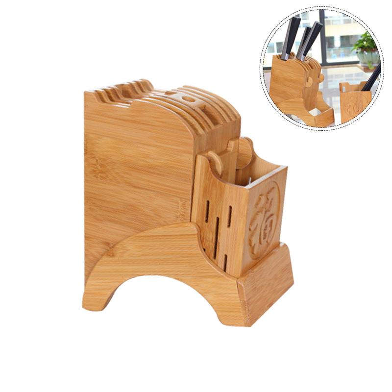 Knife Stand Wooden Kitchen Organizer Knife Stand Wooden Kitchen Organizer