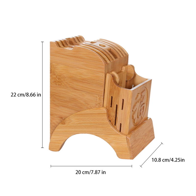 Knife Stand Wooden Kitchen Organizer Knife Stand Wooden Kitchen Organizer