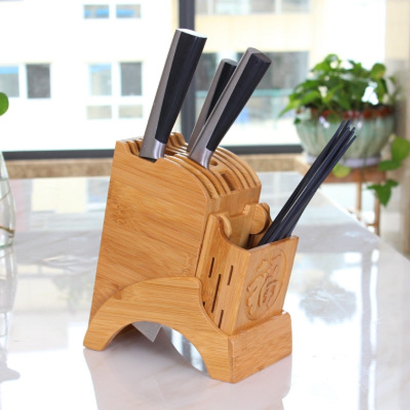 Knife Stand Wooden Kitchen Organizer Knife Stand Wooden Kitchen Organizer