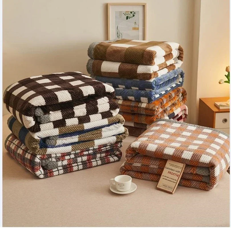 Knit Blanket Throw Soft Chenille Yarn Knitted Blanket Machine Washable Crochet Handmade Knit Throw Blanket for Couch Bed Knit Blanket Throw Soft Chenille Yarn Knitted Blanket Machine Washable Crochet Handmade Knit Throw Blanket for Couch Bed