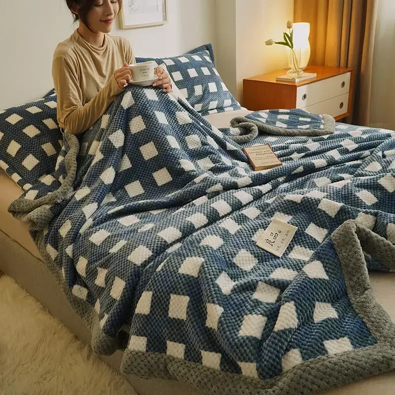 Knit Blanket Throw Soft Chenille Yarn Knitted Blanket Machine Washable Crochet Handmade Knit Throw Blanket for Couch Bed Knit Blanket Throw Soft Chenille Yarn Knitted Blanket Machine Washable Crochet Handmade Knit Throw Blanket for Couch Bed