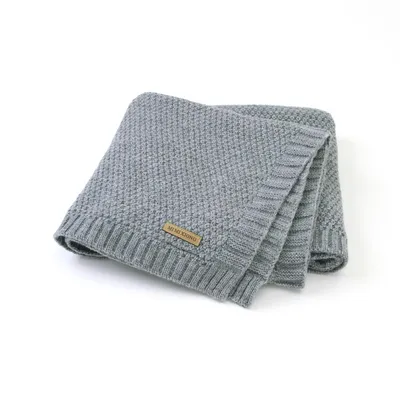 Knitted Baby Blanket Multi-Purpose Knitted Baby Blanket Multi-Purpose