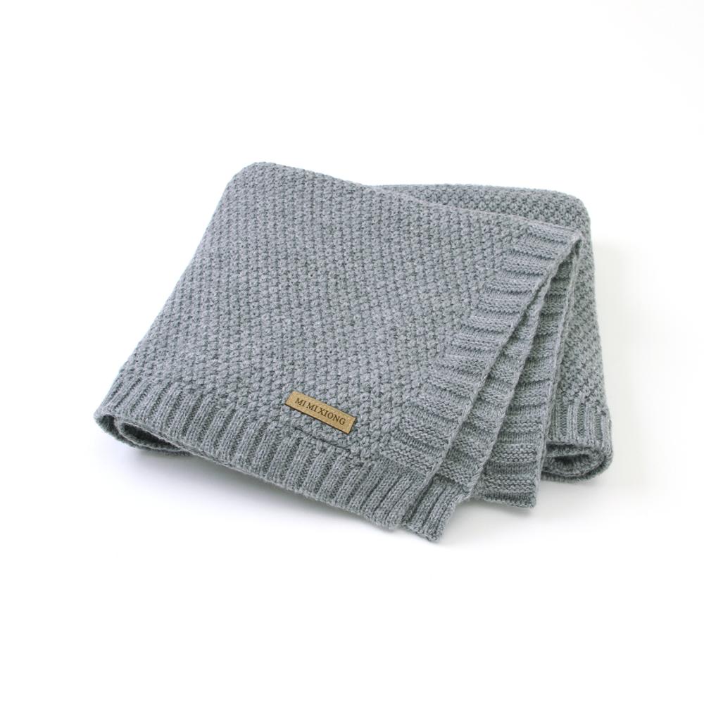 Knitted Baby Blanket Multi-Purpose Knitted Baby Blanket Multi-Purpose