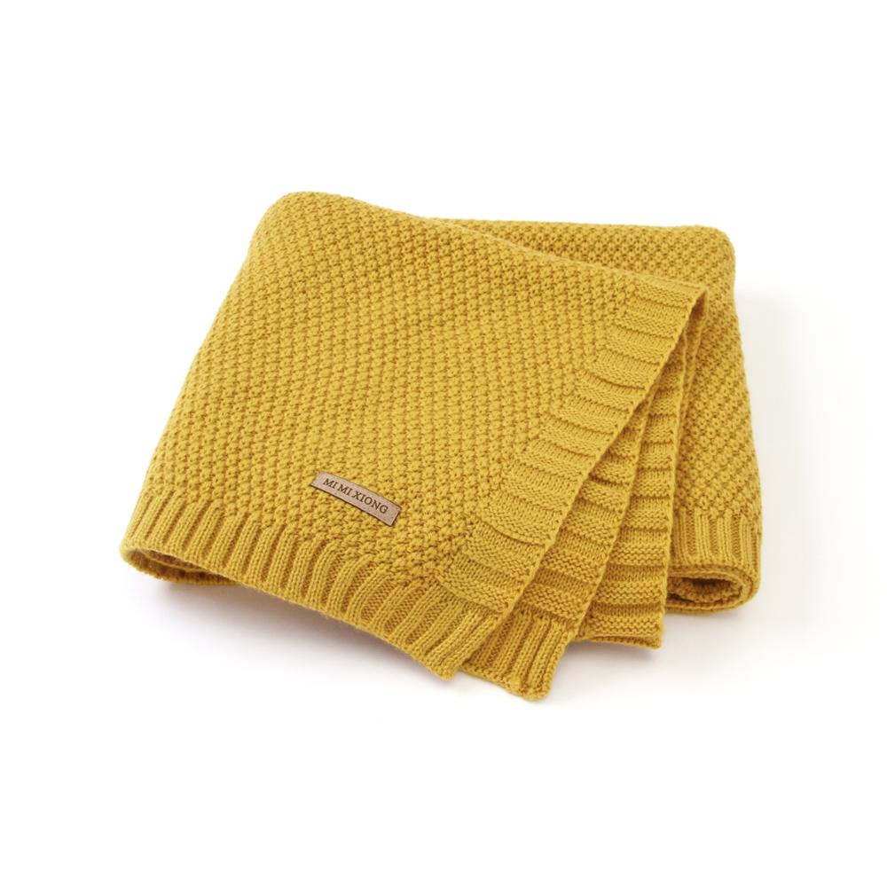 Knitted Baby Blanket Multi-Purpose Knitted Baby Blanket Multi-Purpose
