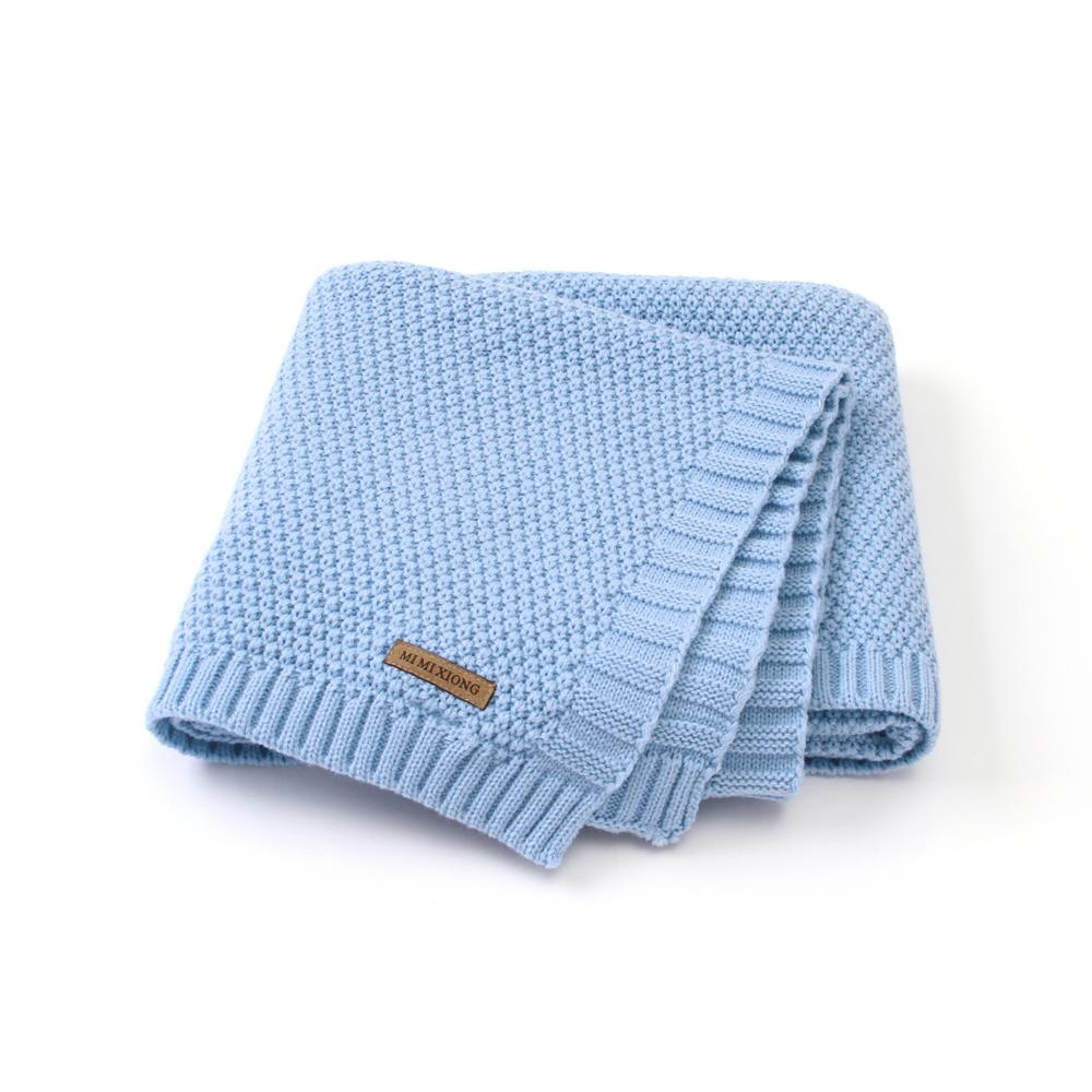 Knitted Baby Blanket Multi-Purpose Knitted Baby Blanket Multi-Purpose