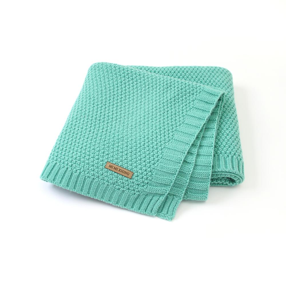 Knitted Baby Blanket Multi-Purpose Knitted Baby Blanket Multi-Purpose