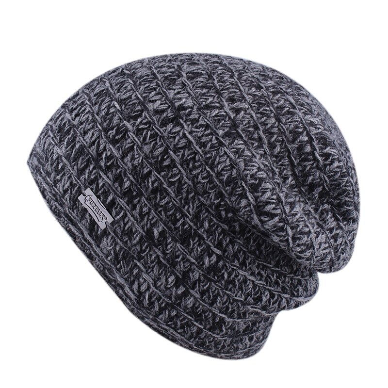 Knitted Beanie Hat Men's Winter Cap Knitted Beanie Hat Men's Winter Cap