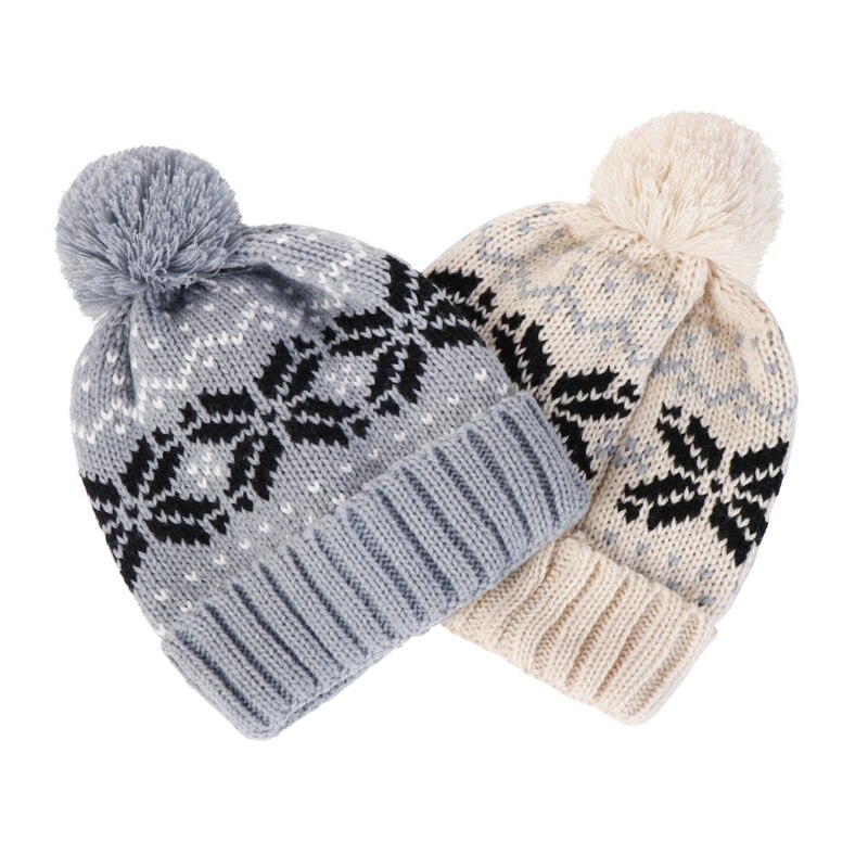 Knitted Christmas Winter Hat