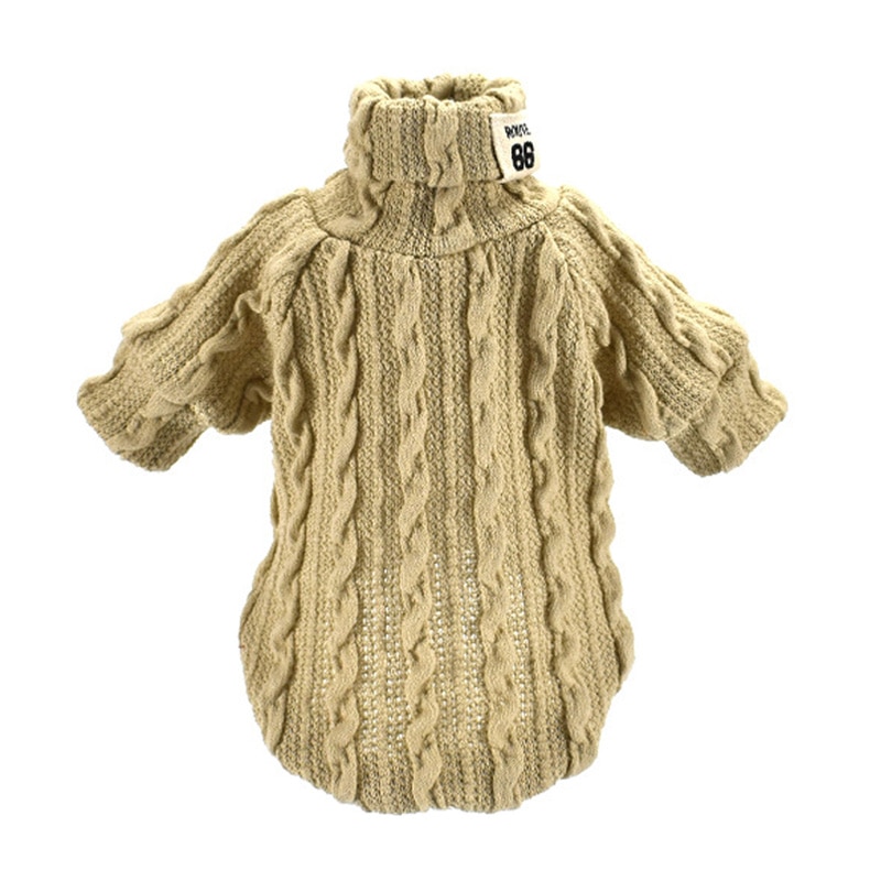 Knitted Dog Sweater Turtleneck Sweater Knitted Dog Sweater Turtleneck Sweater